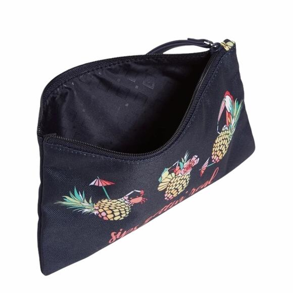 Vera Bradley Lighten Wristlet Toucan Party Navy - Picture 3 of 4